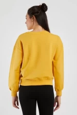 Frauen Sweatshirt 9099-2 Gelb ADROM
