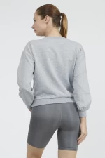 Frauen Sweatshirt 9099-6 Grau ADROM