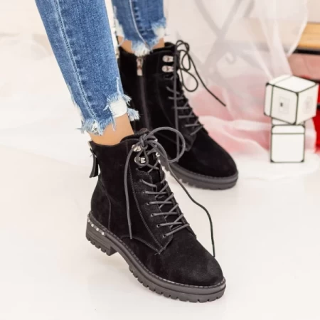 Schwarze MX167A -Stiefel Mei