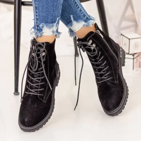 Schwarze MX167A -Stiefel Mei