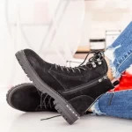 Schwarze MX167A -Stiefel Mei
