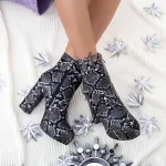 Kurze High Heels und XKK278 Schlangenplattform Mei