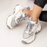 Frauen Sportschuhe SZ267 Cremegrau Mei