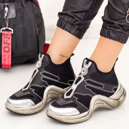 Frauen Sportschuhe SZ270 Black-Silver | Mei