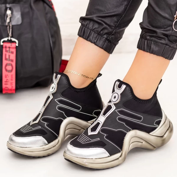Frauen Sportschuhe SZ270 Black-Silver | Mei