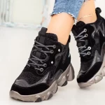 Schwarze Stiefel SZ277 Mei