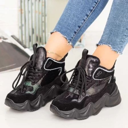 Frauen Sportschuhe SZ272 Schwarz Mei
