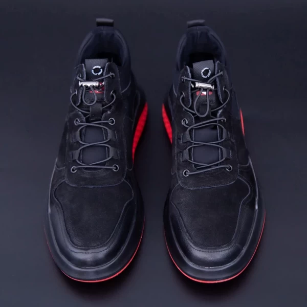 Herrenschuhe jeden Tag 18703-1 Schwarz | F.Gerardo