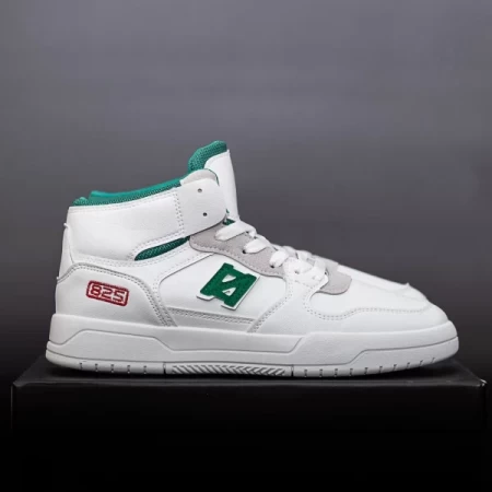 Herren Sportschuhe 7025 Weiß und Grün ABC