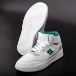 Herren Sportschuhe 7025 Weiß und Grün ABC