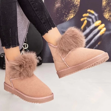 Frauen UG NX112 Lederstiefel rosa | Mei
