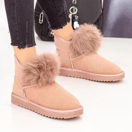 Frauen UG NX112 Lederstiefel rosa | Mei