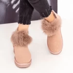 Frauen UG NX112 Lederstiefel rosa | Mei