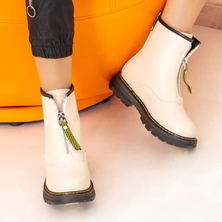 WLGH22 Beige Stiefel Mei
