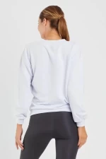 Frauen Sweatshirt 9163 Weiß ADROM