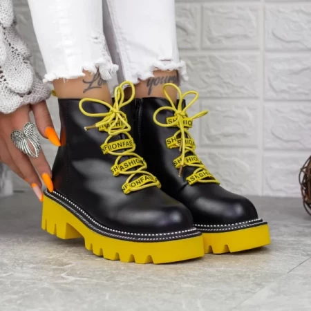 WLAG2 Black-Yellow Stiefel Mei