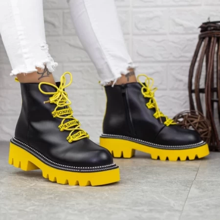 WLAG2 Black-Yellow Stiefel Mei