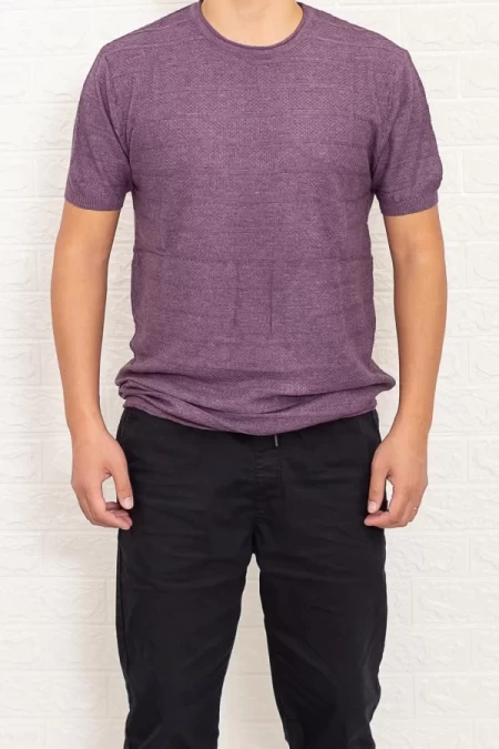 Herren 1530 lila T -Shirt Mode