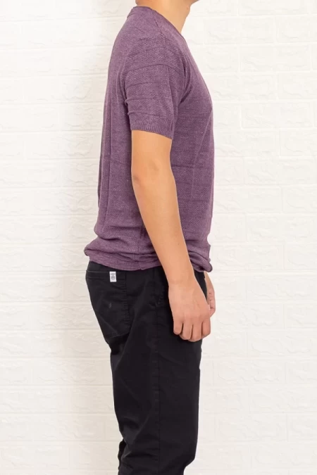 Herren 1530 lila T -Shirt Mode