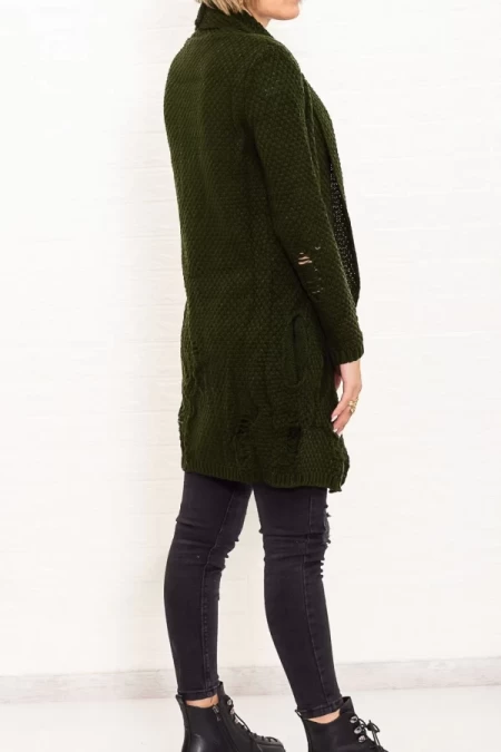 Frauenjacke 3557 Khaki | Mode