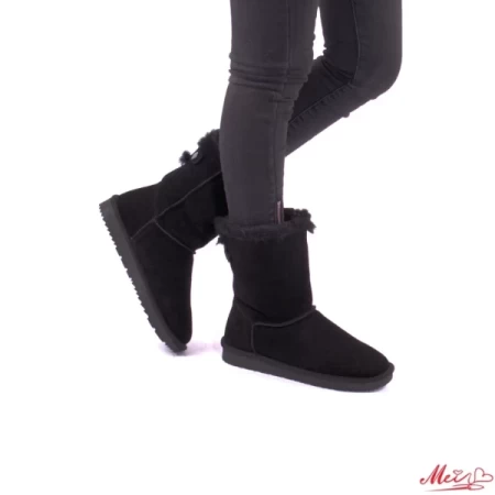 5866 schwarze Stiefel Mei