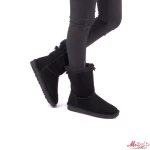 5866 schwarze Stiefel Mei