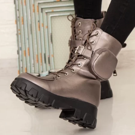 MX205 Gunmetal -Stiefel Mei
