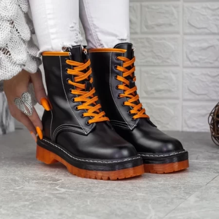 NX120 Black-orange-Stiefel Mei