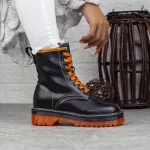 NX120 Black-orange-Stiefel Mei