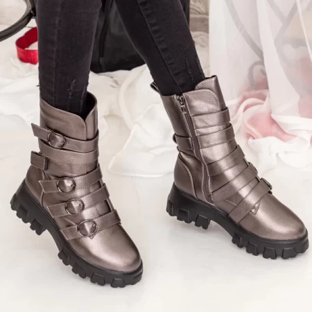 MX160 Gunmetal -Stiefel Mei