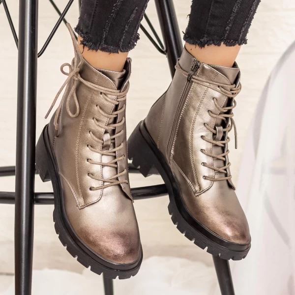 MX178 Gunmetal -Stiefel Mei