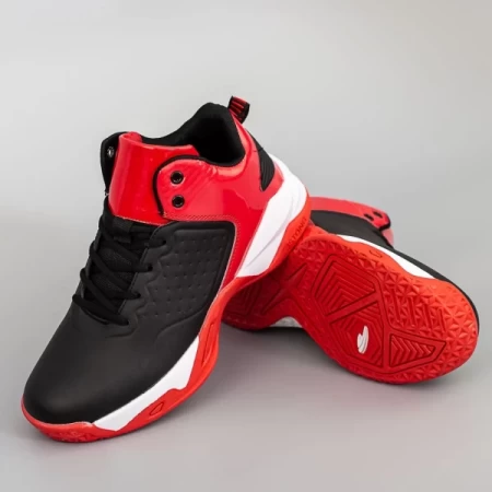 Herren Sportschuhe 929-3 Schwarz-Red | Mei