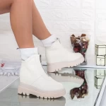SJN353 Beige Stiefel Mei