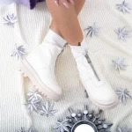 SJN353 Beige Stiefel Mei