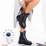 SJN355 Schwarze Stiefel Mei