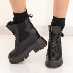 SJN358 Schwarze Stiefel Mei