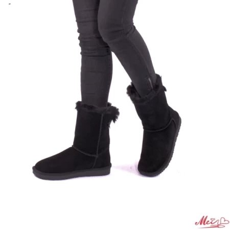 5866 schwarze Stiefel Mei