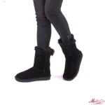 5866 schwarze Stiefel Mei