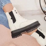 SJN361 Beige Stiefel Mei