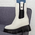 SJN366 Beige Stiefel Mei