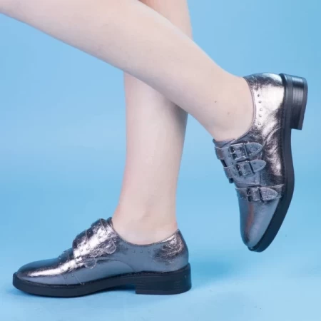 Frauenschuhe jeden Tag FD21 Gunmetal | Mei