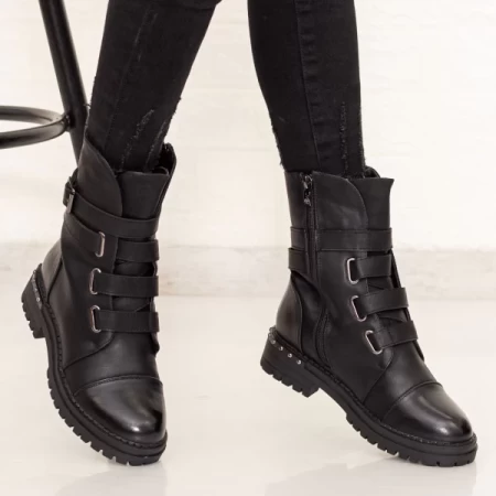 MX168 Schwarze Stiefel Mei