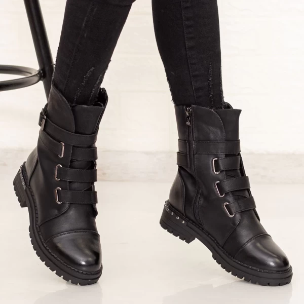 MX168 Schwarze Stiefel Mei