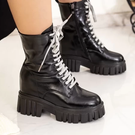 SJN368 Schwarze Stiefel Mei