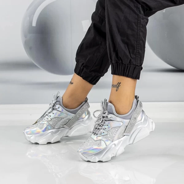 Frauen Sportschuhe SZ312 Silber Mei