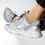 Frauen Sportschuhe SZ312 Silber Mei