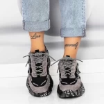 Frauen Sportschuhe 2086 Grau Mei