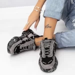 Frauen Sportschuhe 2086 Grau Mei