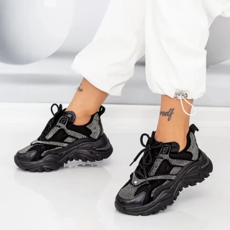 Frauen Sportschuhe SZ320 Schwarz Mei