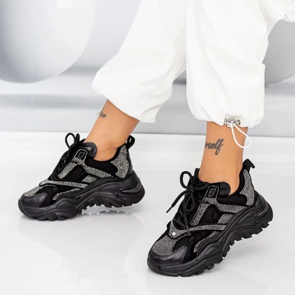 Frauen Sportschuhe SZ320 Schwarz Mei